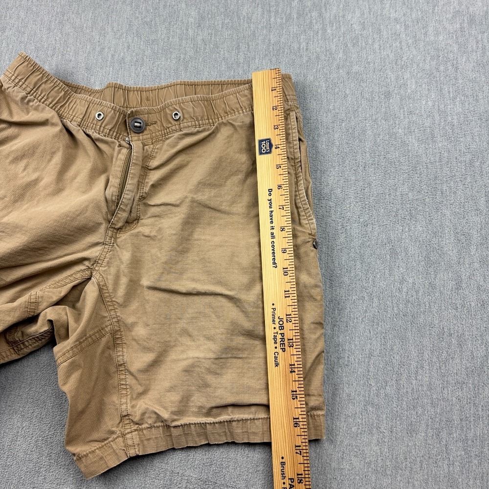 Vuori Shorts Mens 32 Brown Elastic Waist Utility Outdoor Hiking Trail Running - Picture 10 of 13
